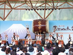 富士山太鼓まつりへの出演