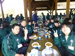 おいしそうなカレーができました