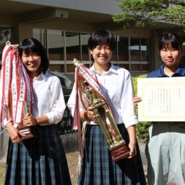 【動物科学科】「農業クラブ連盟家畜審査競技県大会」三部門制覇!！