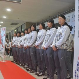 【出農太鼓部】ソフトボール女子TOP日本代表空港歓迎セレモニーへ出演しました！