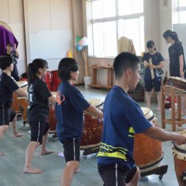 【出農太鼓部】新体制になりました　～練習風景編～