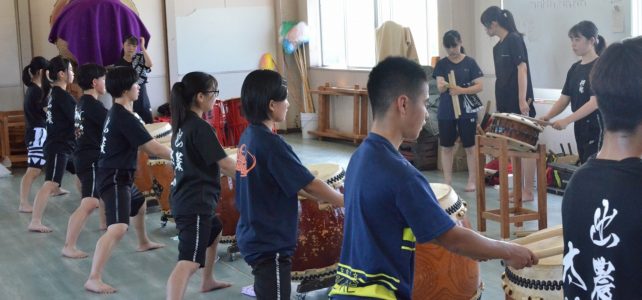 【出農太鼓部】新体制になりました　～練習風景編～