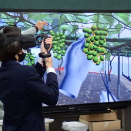 【食品科学科】VR学習システム体験会を開催しました