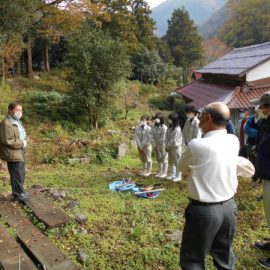 【植物バイオ】イズモコバイモ自生地整備活動に参加しました！