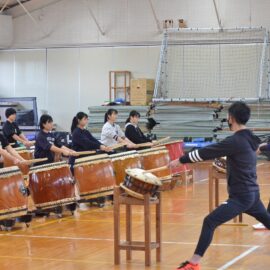 【出農太鼓部】一日練習の様子