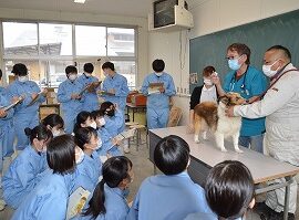 【動物科学科】動物衛生講習会を開催しました。