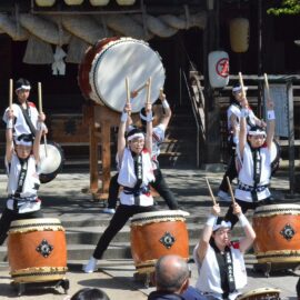 【出農太鼓部】今年度最初の地域公演に出演させていただきました