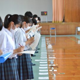 【農業クラブ】農業鑑定競技会　校内大会を実施しました