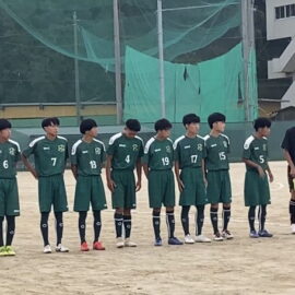 【サッカー部】高円宮杯　JFA U-18サッカーリーグ2021 島根県３部（東部B）第５節