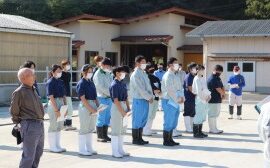 【動物科学科】全国和牛能力共進会へ向けて集畜指導会に参加しました！