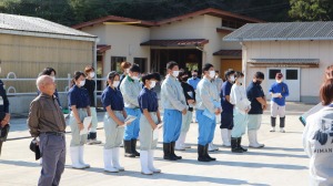 【動物科学科】全国和牛能力共進会へ向けて集畜指導会に参加しました！