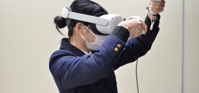 【食品科学科】VR学習システム体験会を開催しました