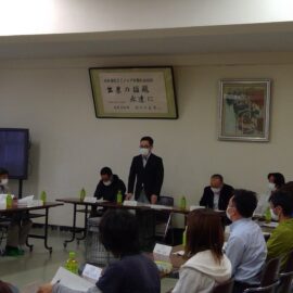 令和４年度　第１回ＰＴＡ評議員会が開催されました