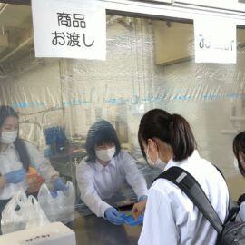 【動物科学科】ヨーグルトの校内販売を行いました