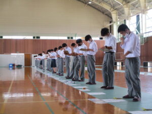 2年生の競技の様子