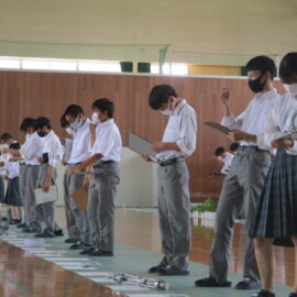 1年生の競技の様子