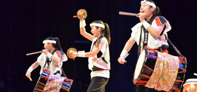 【出農太鼓部】１月地域公演について