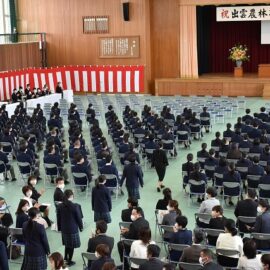 令和５年度　入学式を挙行しました