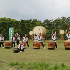 【出農太鼓部】４月１６日公演活動（古代出雲歴史博物館）