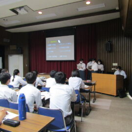 【動物科学科】プロジェクト計画発表会