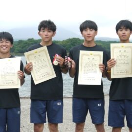 【カヌー部】2023年度日本ジュニア選手権大会に参加しました