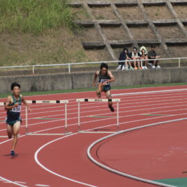【陸上競技部】島根県高校新人陸上選手権大会に出場しました！