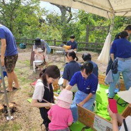 【動物科学科】移動動物園を開催しました。