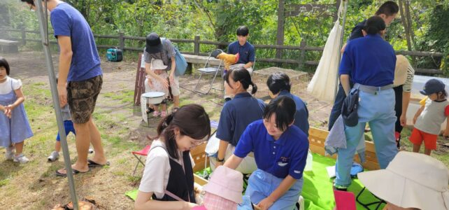 【動物科学科】移動動物園を開催しました。