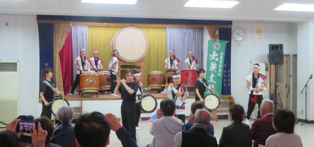 【出農太鼓部】１０月１５日公演活動