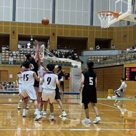 【女子バスケットボール部】島根県高等学校バスケットボール選手権大会に出場しました。