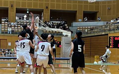 【女子バスケットボール部】島根県高等学校バスケットボール選手権大会に出場しました。