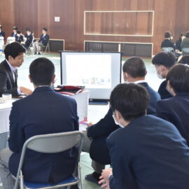 【進路指導部】地元企業の魅力に触れる！