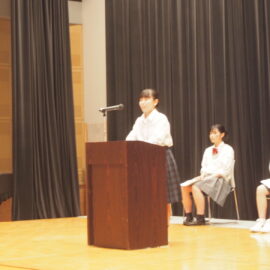 【農業クラブ】意見発表県大会に出場しました