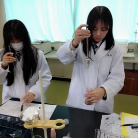 【食品科学科】3年間の集大成 最後の総合実習を行いました