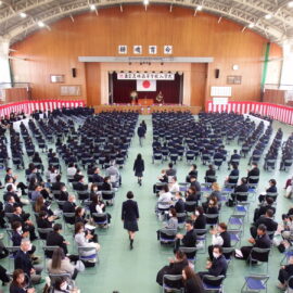 令和７年度　入学式を挙行しました