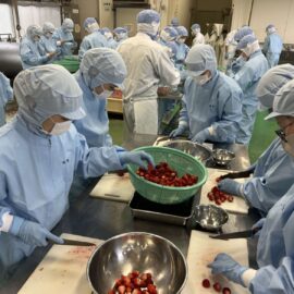 【食品科学科】１年生総合実習