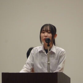 【農業クラブ】意見発表県大会