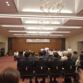 2025国民スポーツ大会・全国障害者スポーツ大会に出場する選手団の出雲市壮行式に参加しました