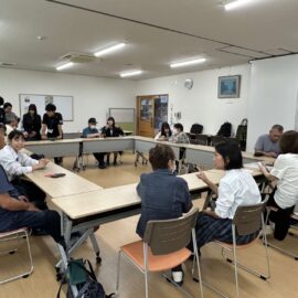 出農ショップ部「農林高校性によるスマホなんでも相談会」を開催しました