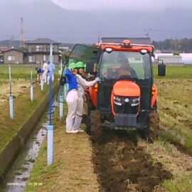 【植物科学科】作物　たんぼ始まりました