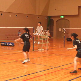 【バドミントン部】バドミントン総体会 島根県予選  結果報告