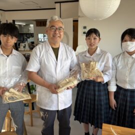 【植物科学科】出雲おろち大根を提供しました！