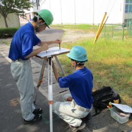 【環境科学科】夏休み実習を行いました