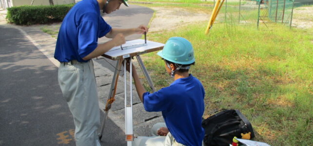 【環境科学科】夏休み実習を行いました